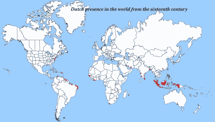dutch presence in the world from the sixteenth century
